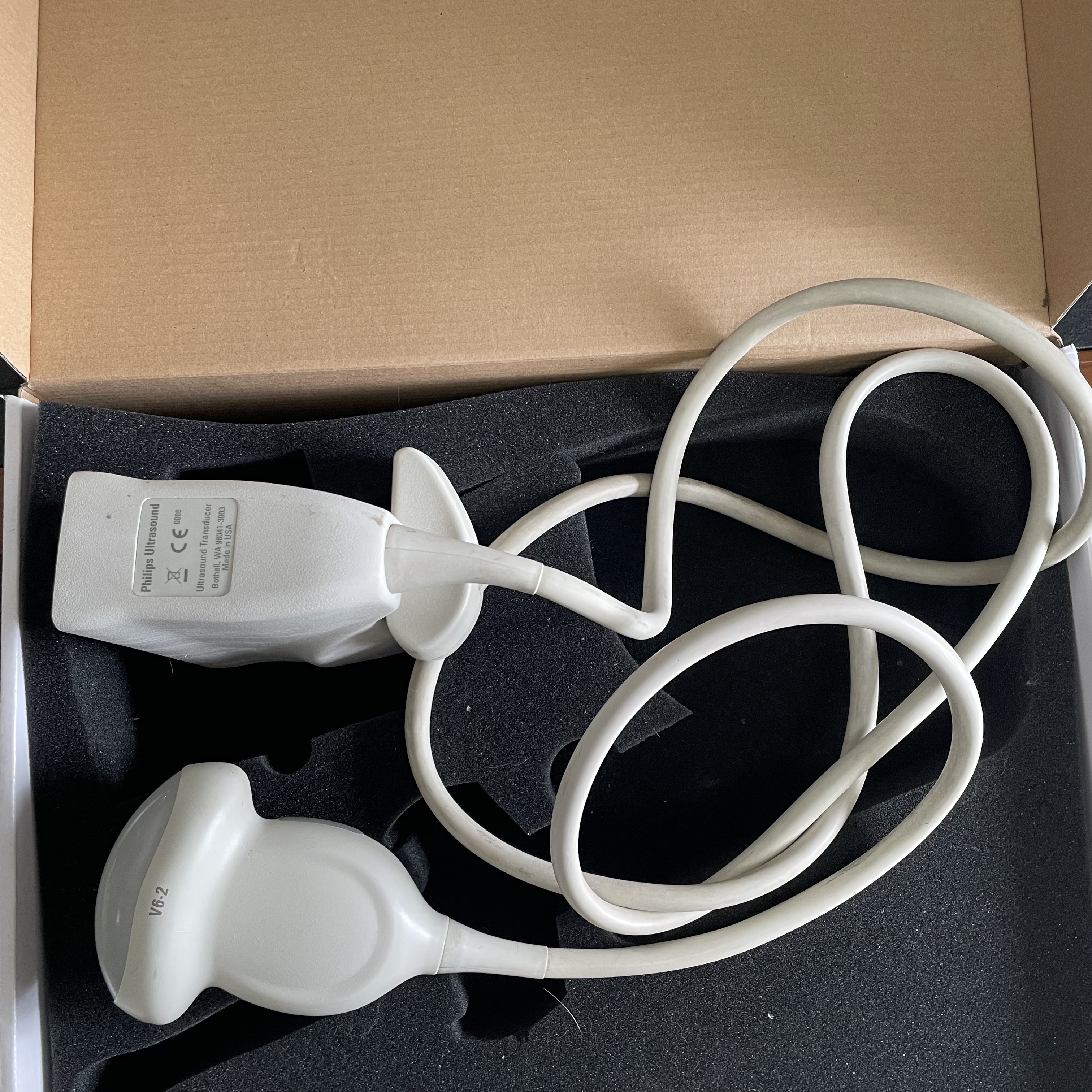 Sonda de ultrasonido PHILIPS V6-2