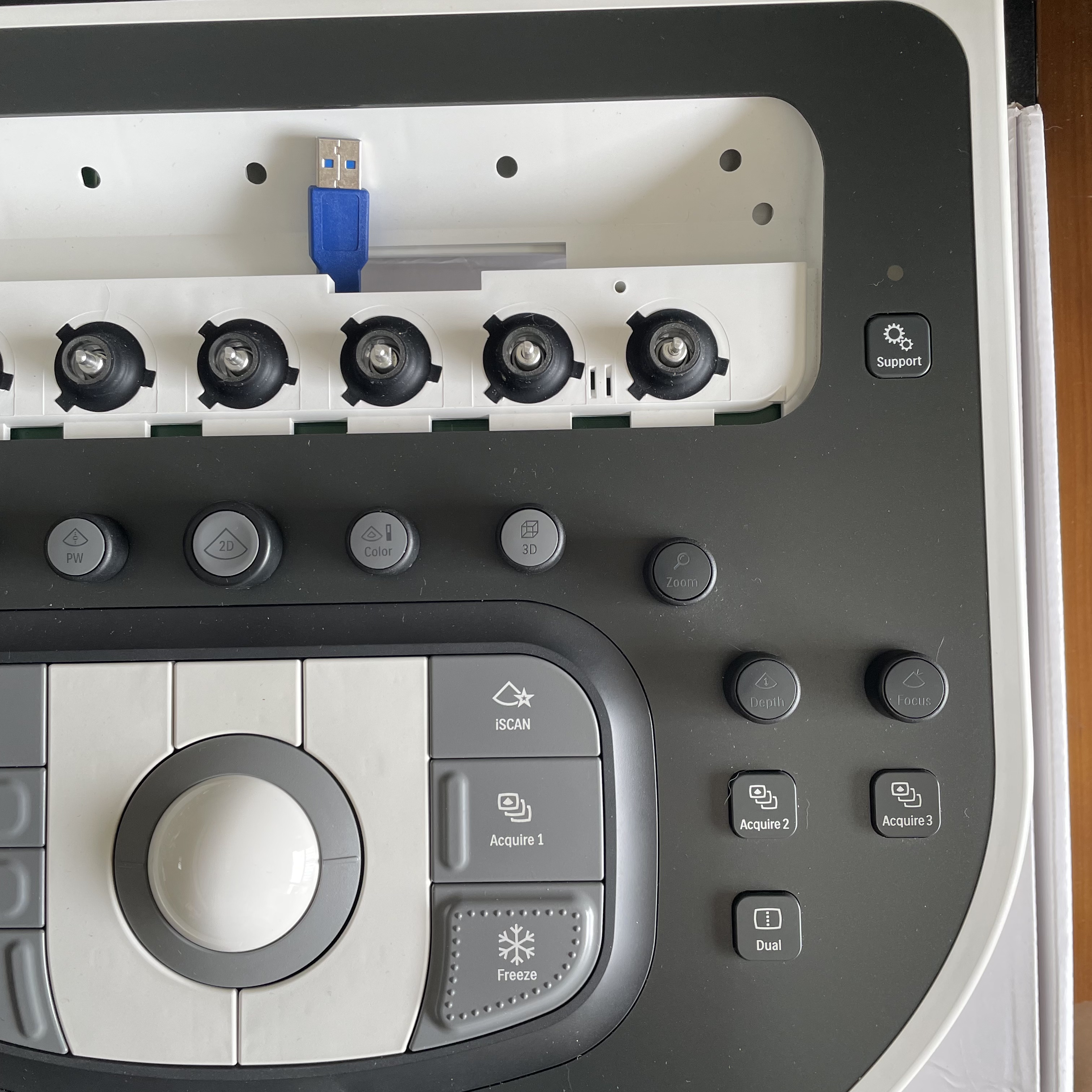 Panel Kawalan Philips Affiniti 453561773635A untuk Sistem Ultrasound Affiniti 30