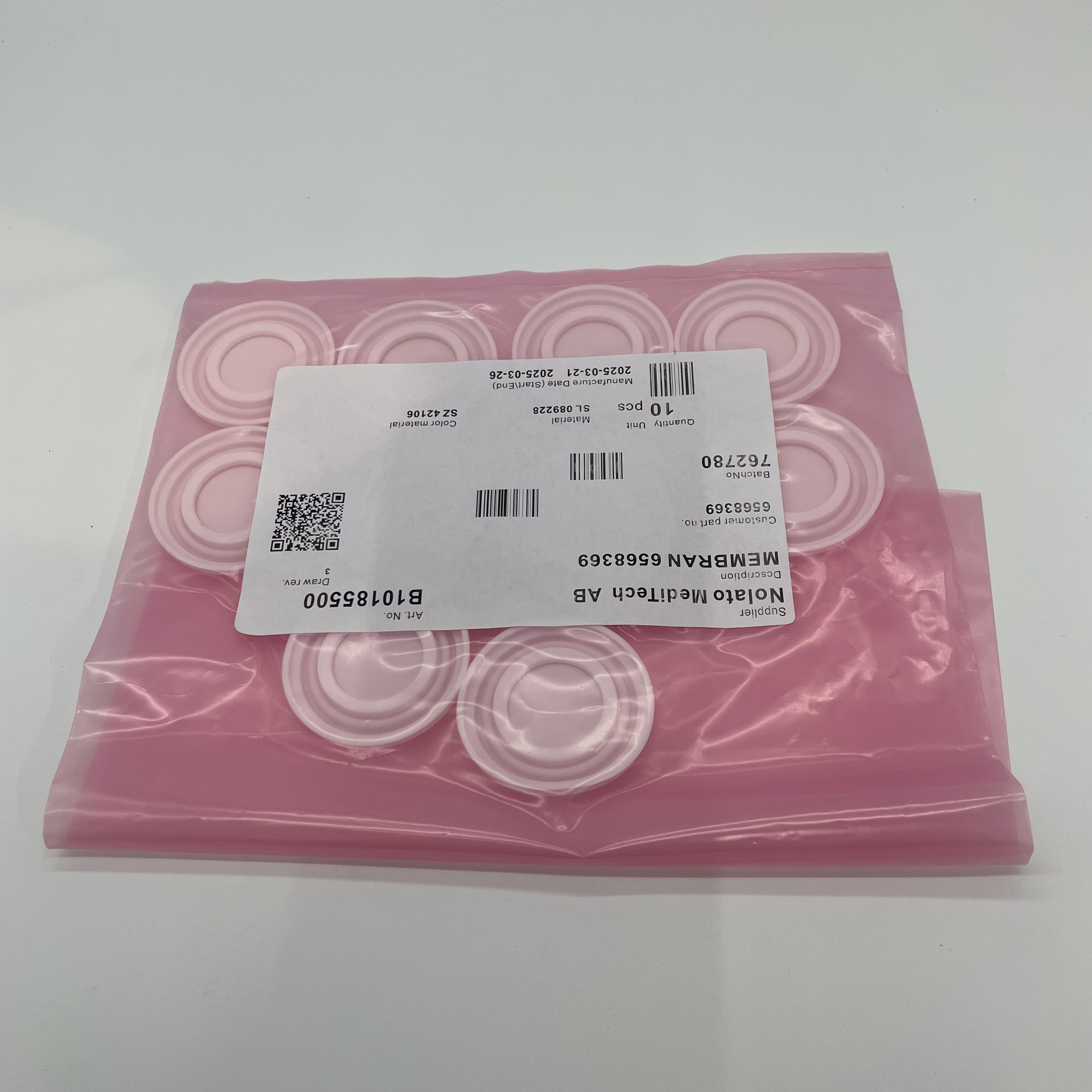 Nolato MediTech Diaphragm 6568369 10 Pic
