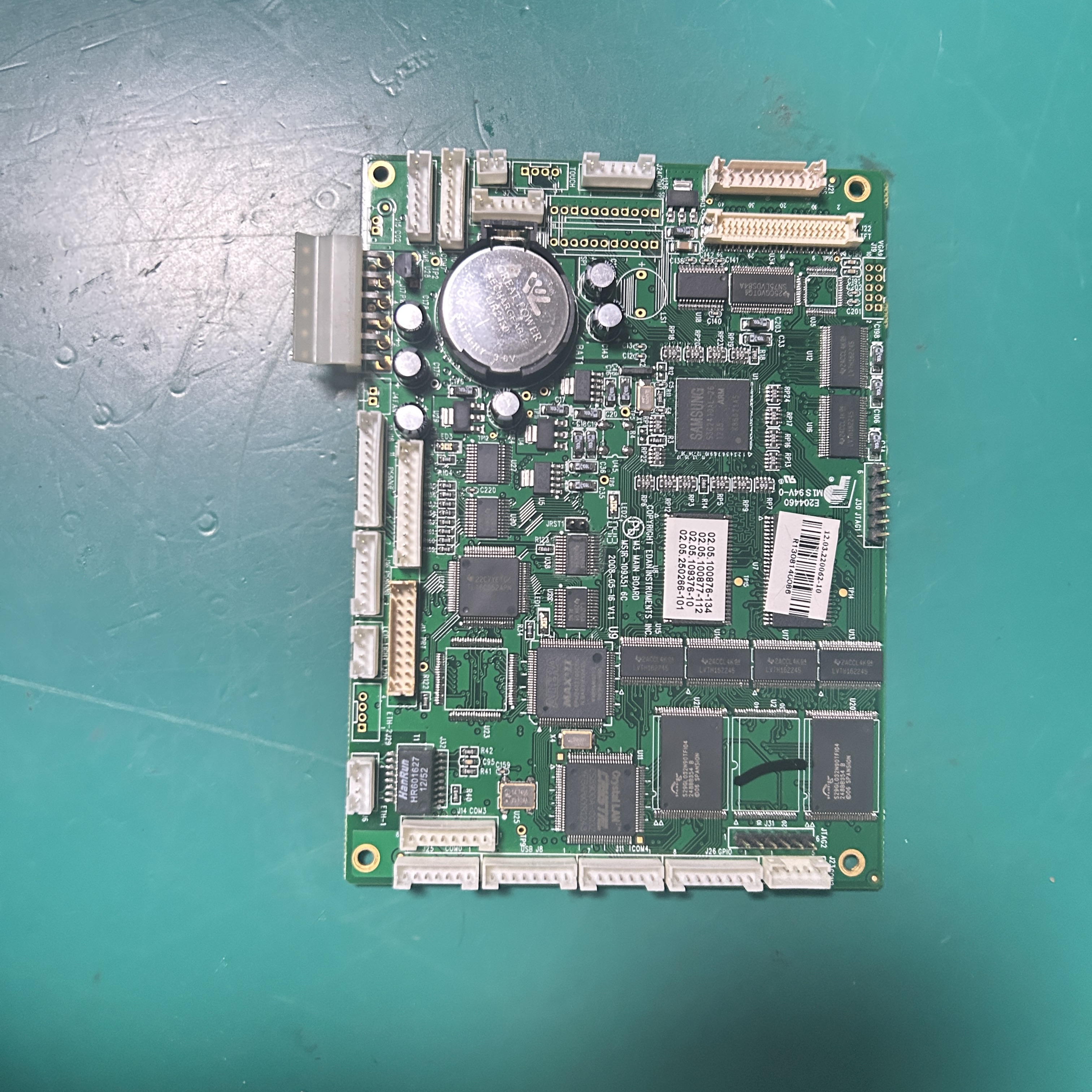 Placa base del monitor de paciente Edan IM9 MS1R-109351