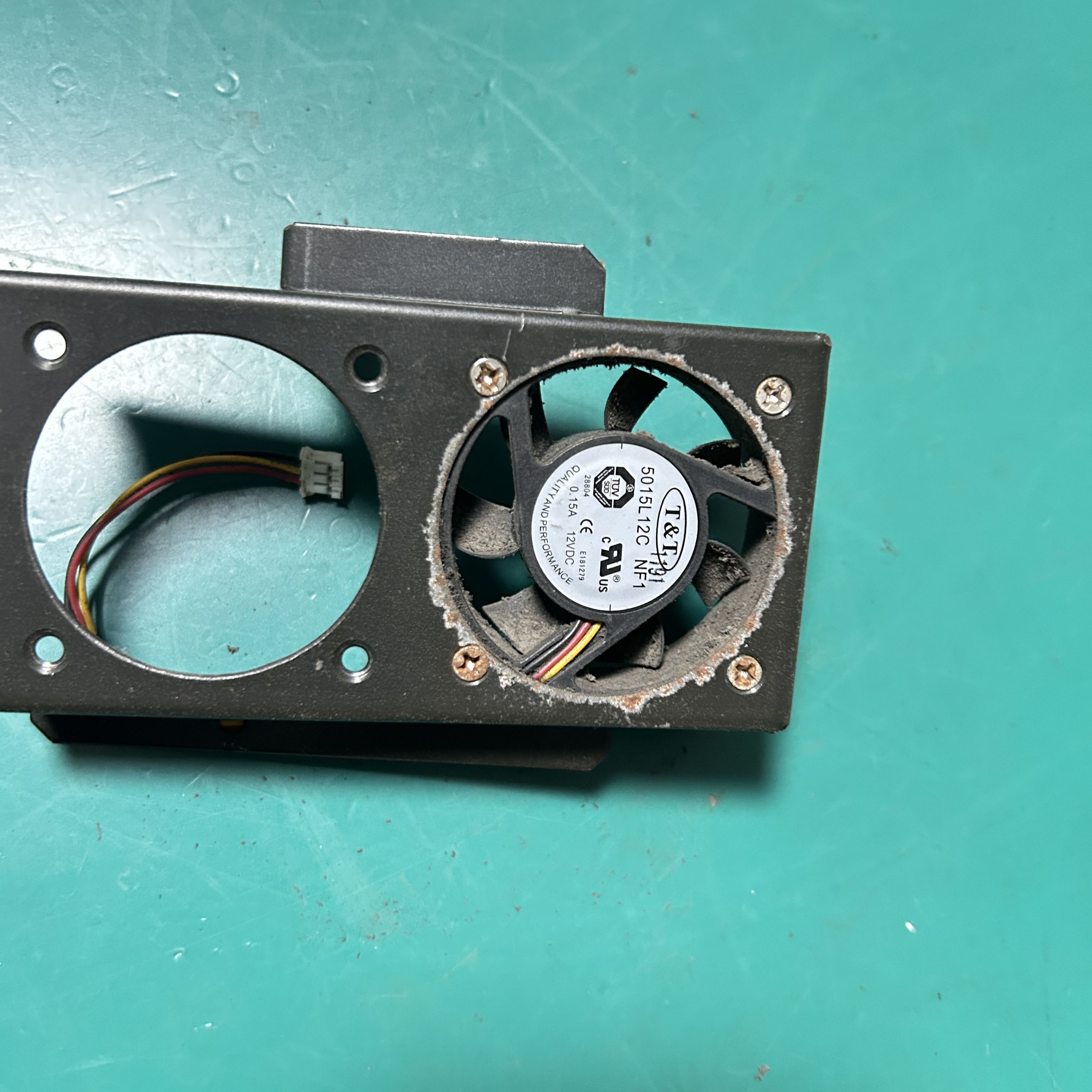 พัดลมตรวจสอบผู้ป่วย Philips G60 5015L12C 0.15 A 12VDC