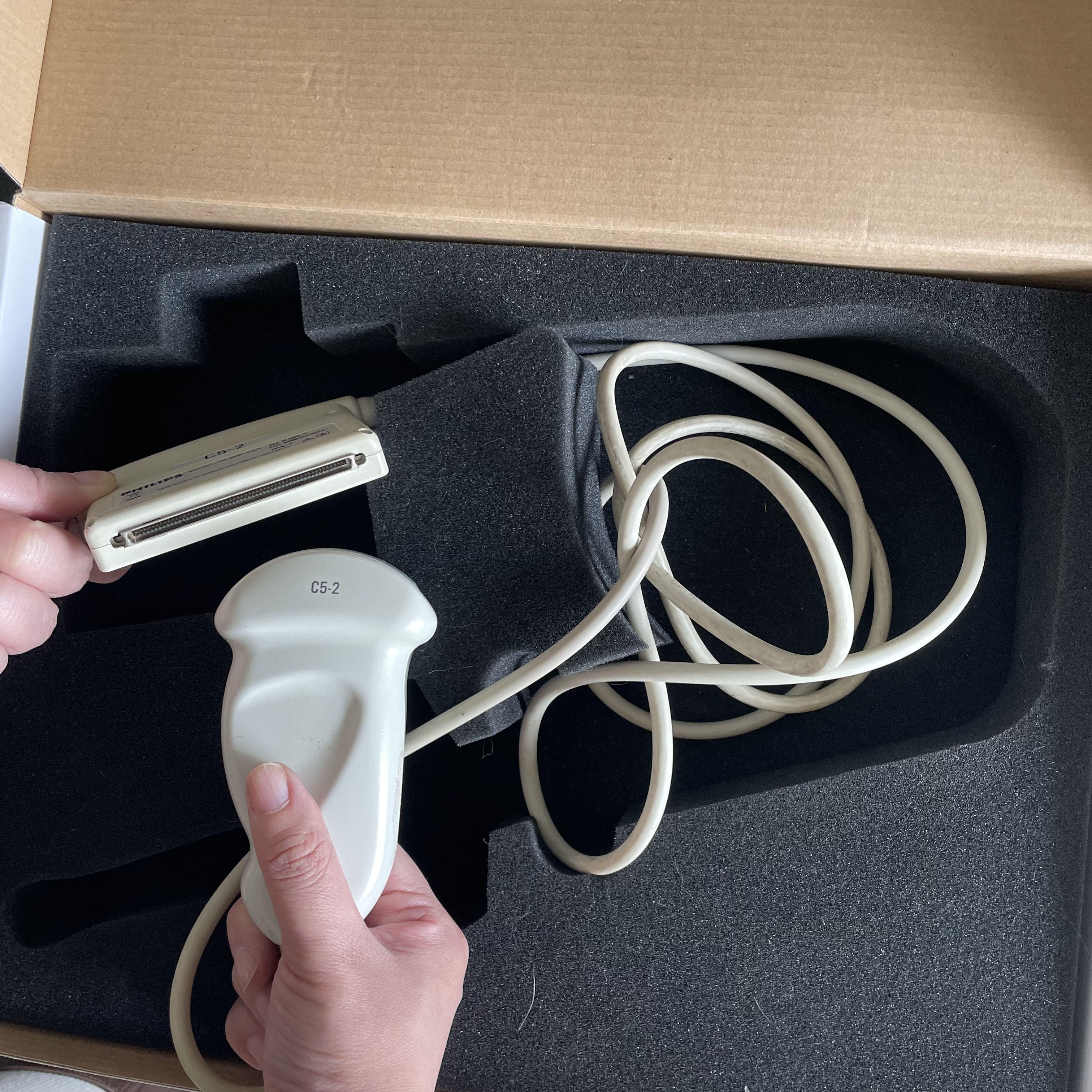 PHILIPS C5-2 เครื่องตรวจอัลตราซาวด์ช่องท้องแบบนูน