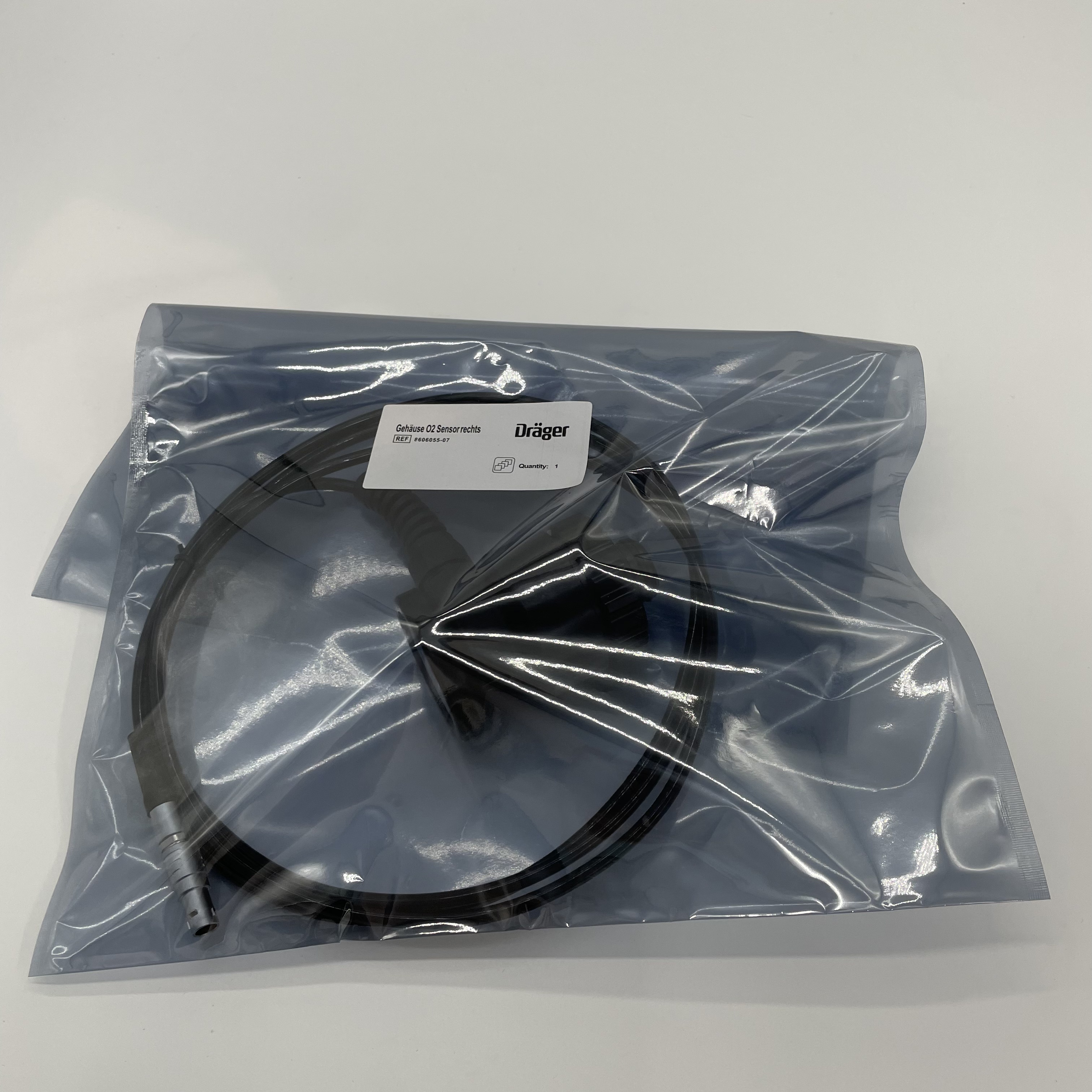Drager 8606055-07 Carcasa del sensor de O2 del lado derecho