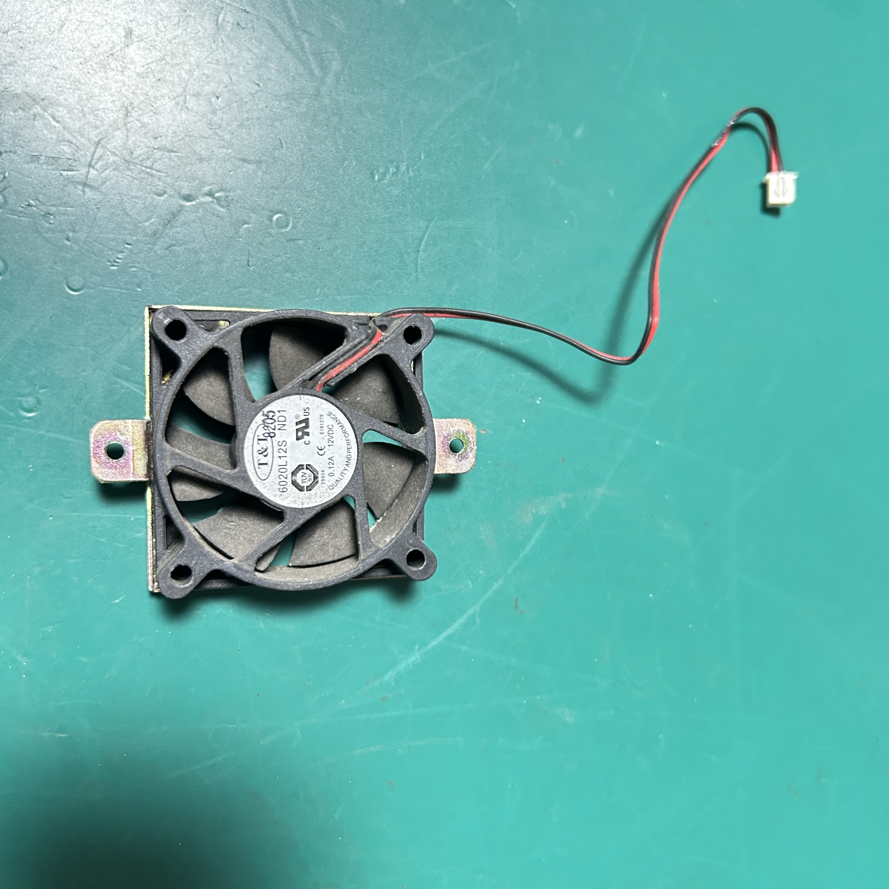Ventilador para monitor de paciente Philips Goldway UT7000C 602L12S ND1 0,12A 12 VCC