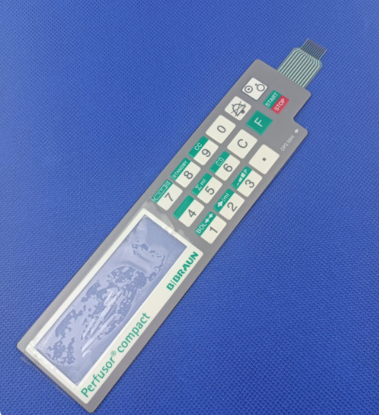 BRAUN infusion pump button membrane switch, perfusorcompact infusion pump button membrane
