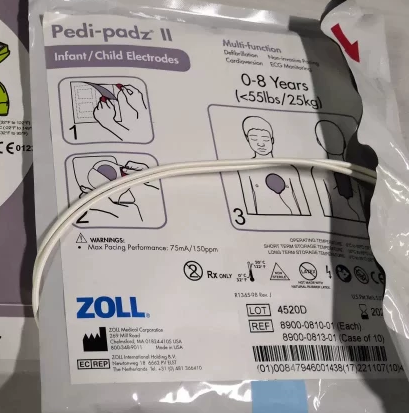 ZOLL Original AED Pediatric Electrodes 8900-0810-01