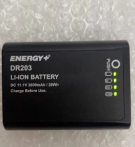 Compatible with Energy DR203, DR203A, and DR203B batteries, 11.1V, 2600mAh