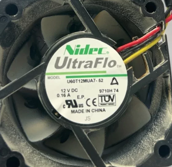 Mindray WATO EX-65, EX-35, EX-55, 20 A7, A8 anesthesia machine fan 0.16A 12V