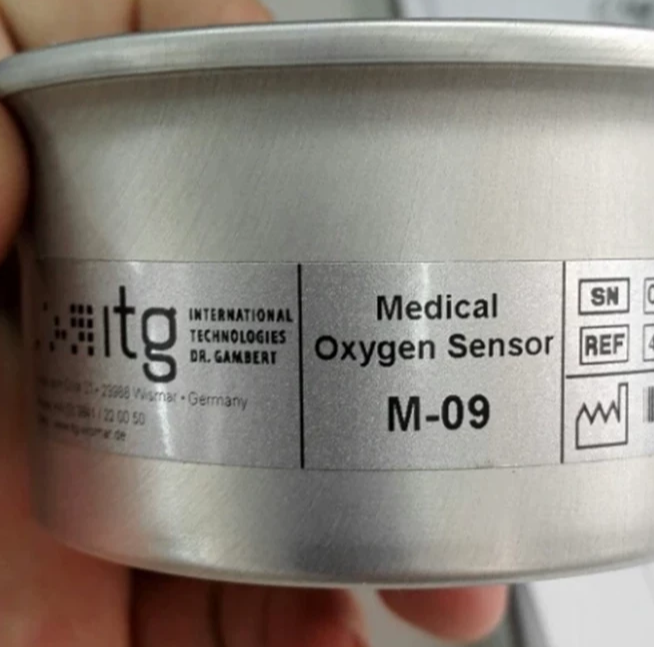 Oxygen sensor M-09 oxygen cell is compatible with GO-09 MAX-14 oxygen electrode from DeVilbiss REF 410013