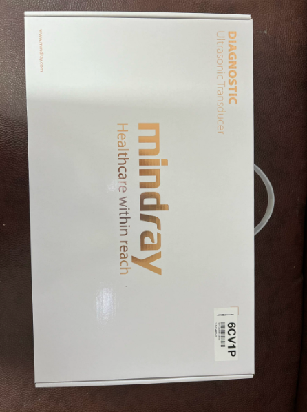 Brand new, original, authentic, unopened Mindray probe 6CV1P, with a new date