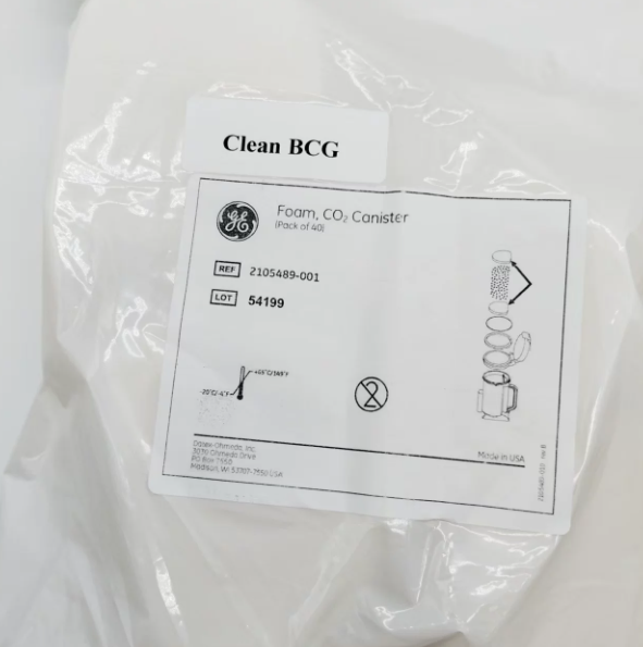 GE anesthesia machine sodium lime tank filter sponge CO2 absorption tank sponge filling cotton 2105489-001 whole package 40 pieces