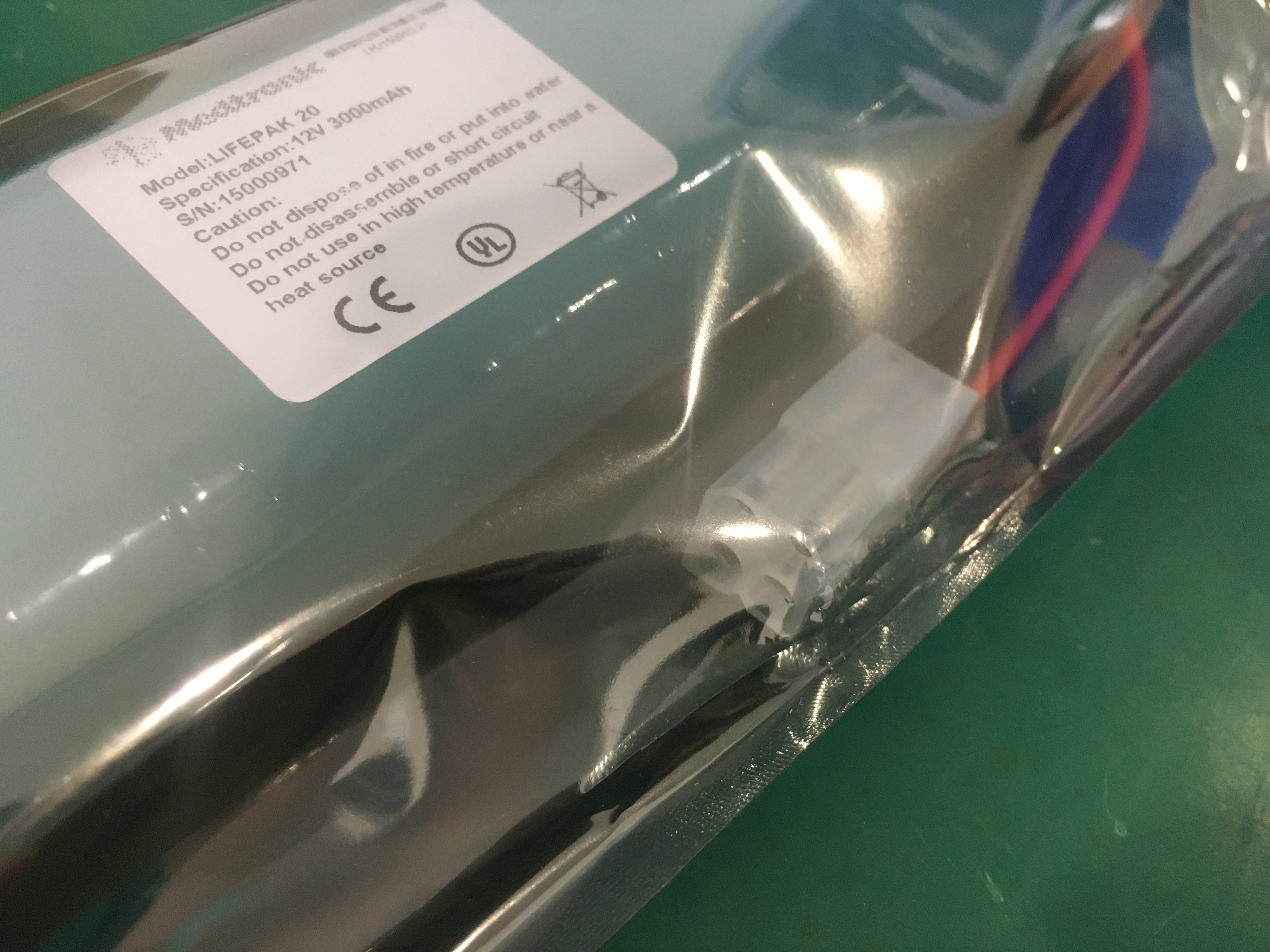 Medtronic Lifepak 20 Batería 11141-000112 Compatible