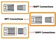 Thread difference between BSPT, BSPP & NPT