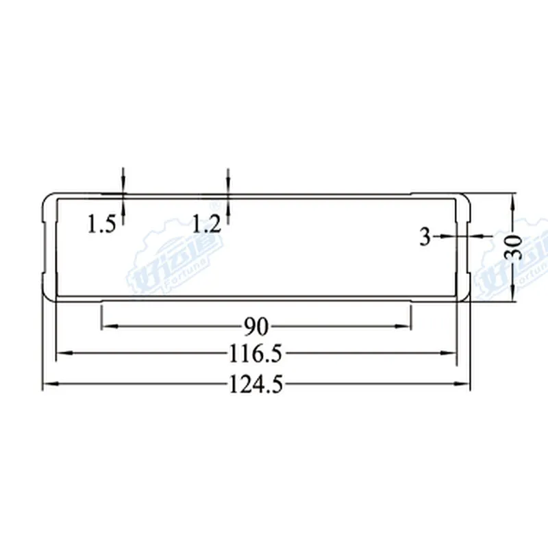 05429 Angle corner protector / Aluminum profile rail