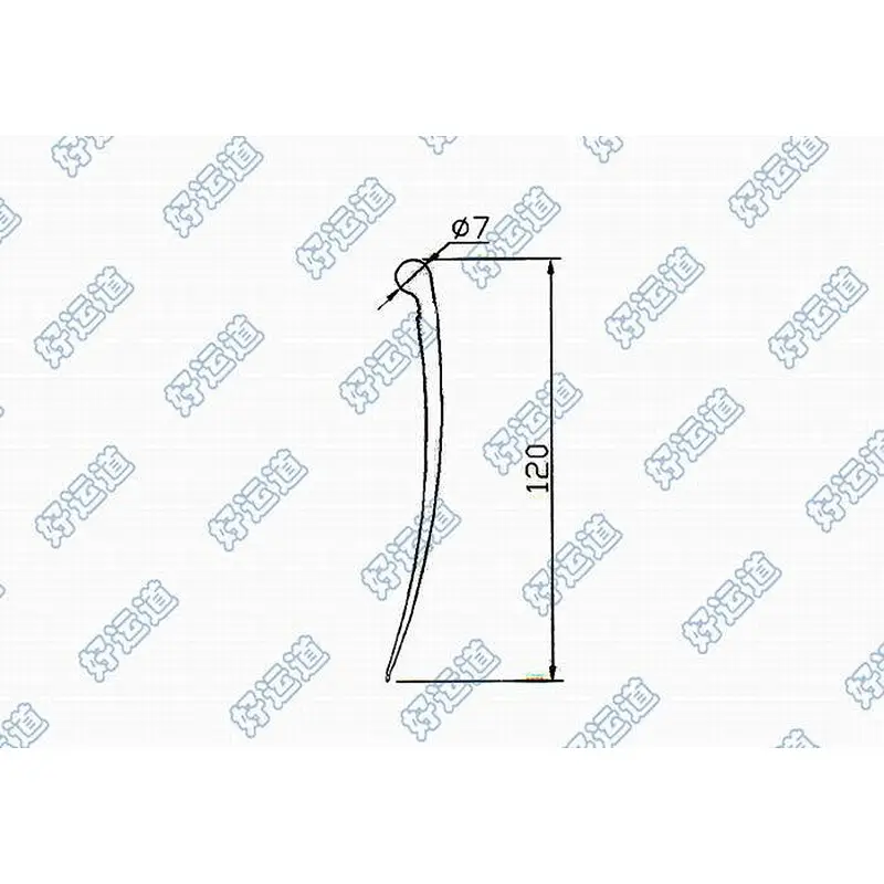 Rubber fender flares extruded rubber fender for trailer truck 04924