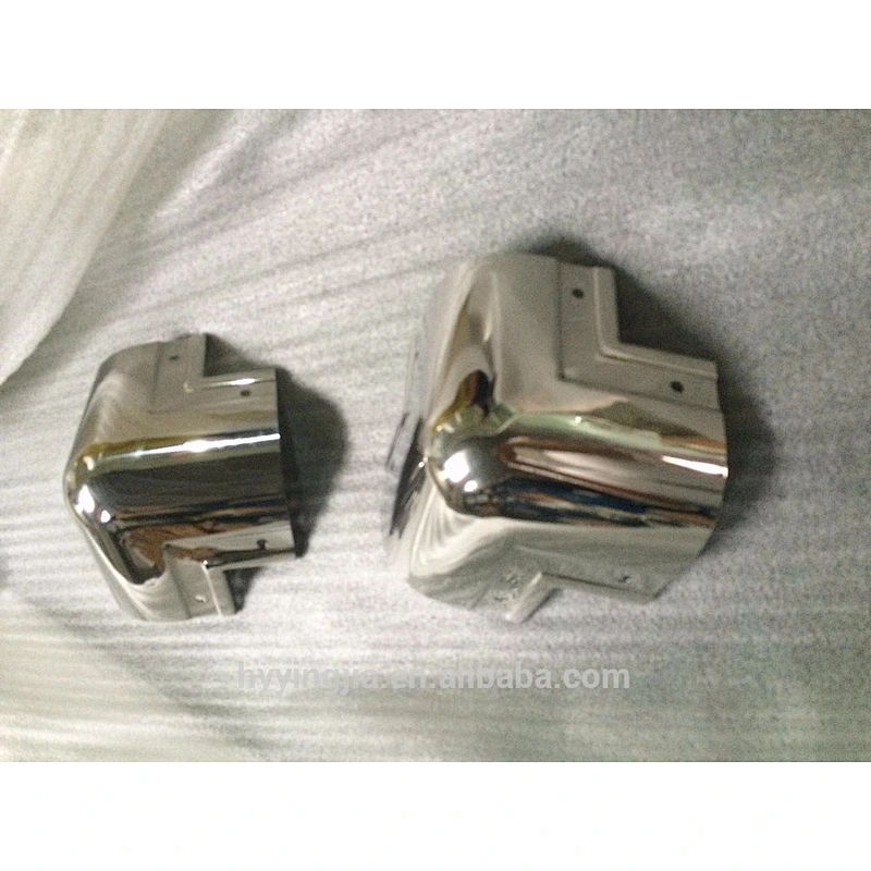 Corner protector for container cabinet, Refrigerator truck corner protector