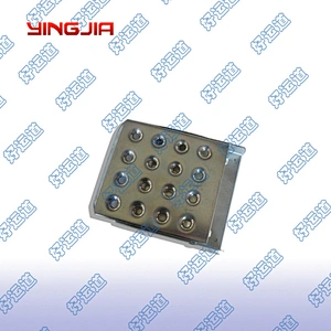 Zinc plated fittings trailer folding step truck steps 08606
