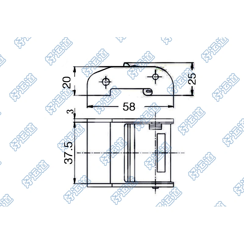 Cast alloy press release cam buckle with 1.5 inch