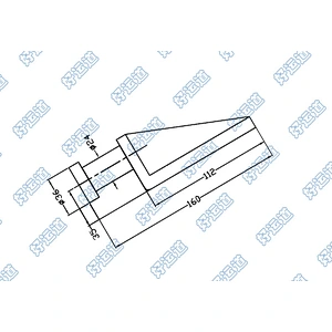 03224 Vehicle truck body accessories trailer bayonet