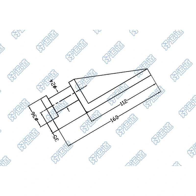 03224 Vehicle truck body accessories trailer bayonet