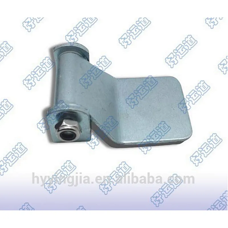 01140 Truck body steel zinc plated 110.5mm door hinge