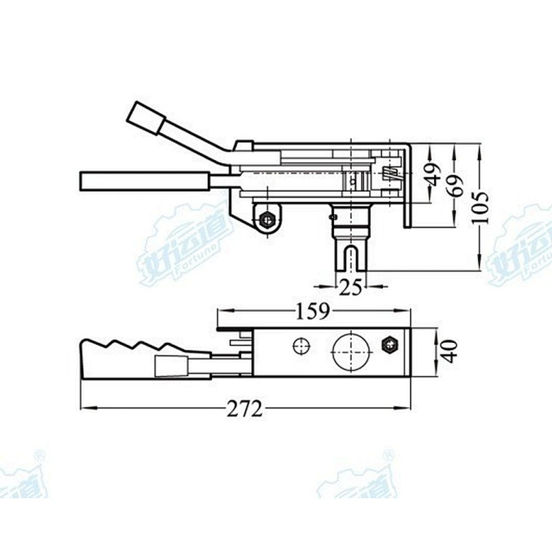 04801+04802 Ratchet Buckle
