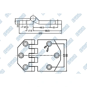 truck and trailer body parts steel boat hatch hinge