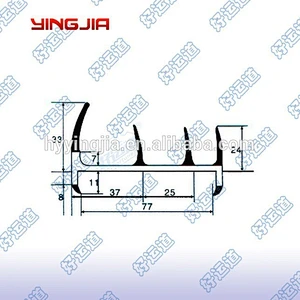 W-77 PVC Door Seal, truck door rubber seal
