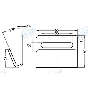 04320 China stainless steel snap hook