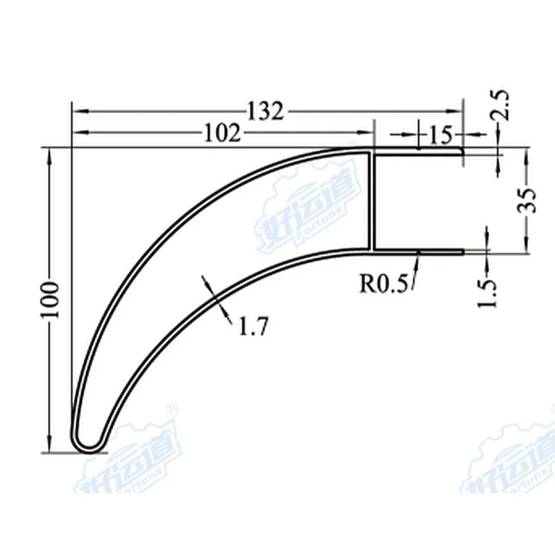08416 Refrigerated truck body flooring / Aluminum truck floor