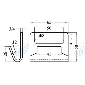 04322 China Heavy duty hooks