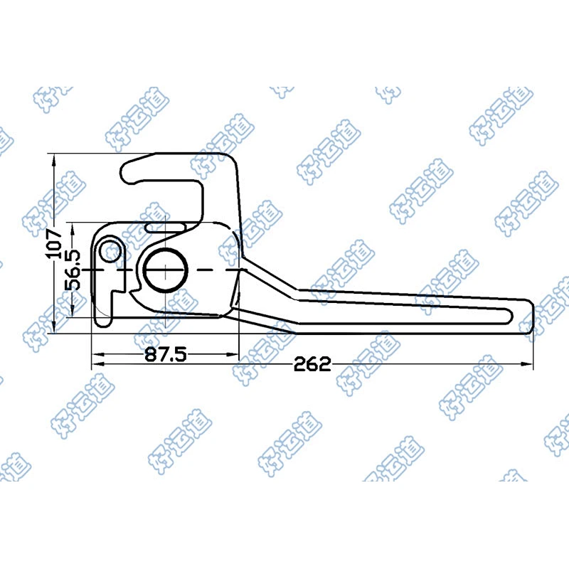 03218/03219 Truck steel dropside latch