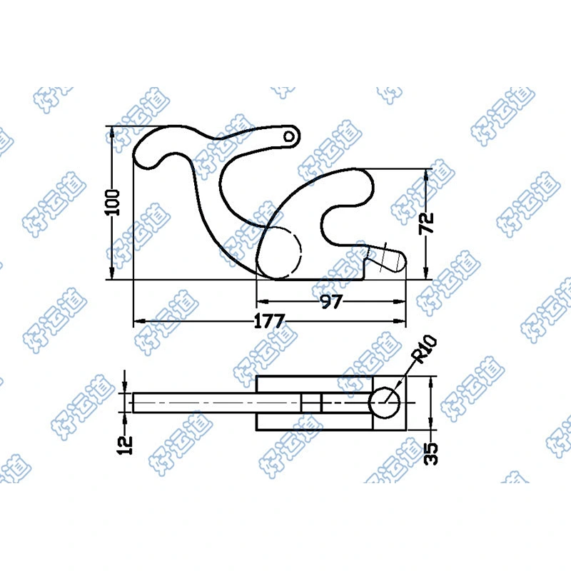03225 Vehicle truck body accessories trailer fittings
