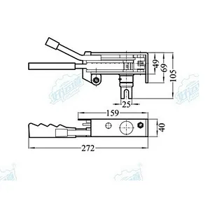 Curtainside Tensioner Right Side Truck Curtain Ratchet