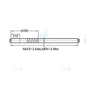 Pick up truck ratcheting adjustable cargo bar