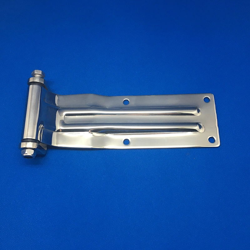 01116 Semi trailer truck dump body container door side rear hinge