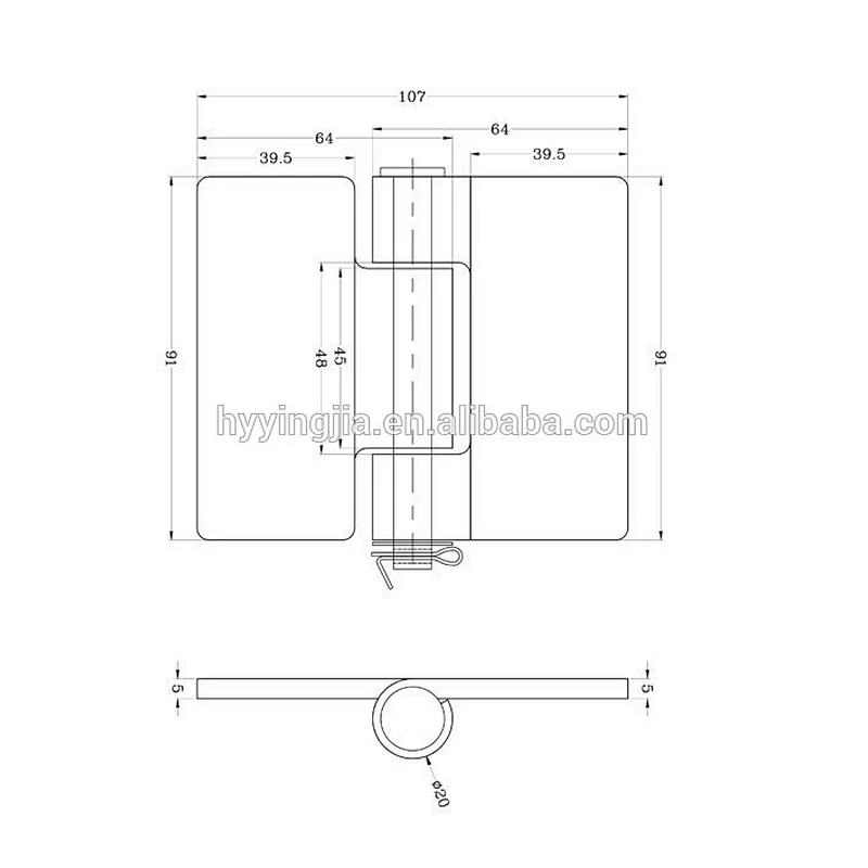 01517 hinges,semi-trailer body parts