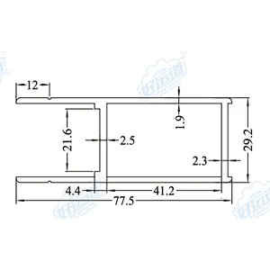 05421 Aluminum Alloy Truck Floor / Refrigerated truck body flooring / Aluminum T track flooring for truck body flooring