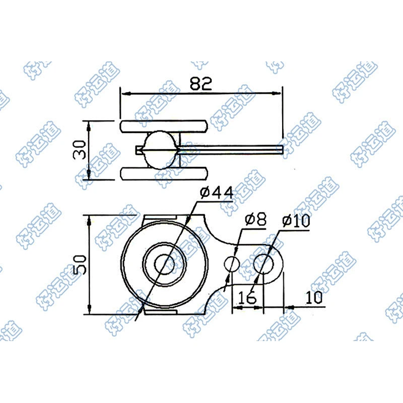 Rollers for truck curtains trailer with roller 07129