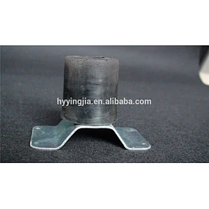 08321 Rubber Buffer With Steel Seat