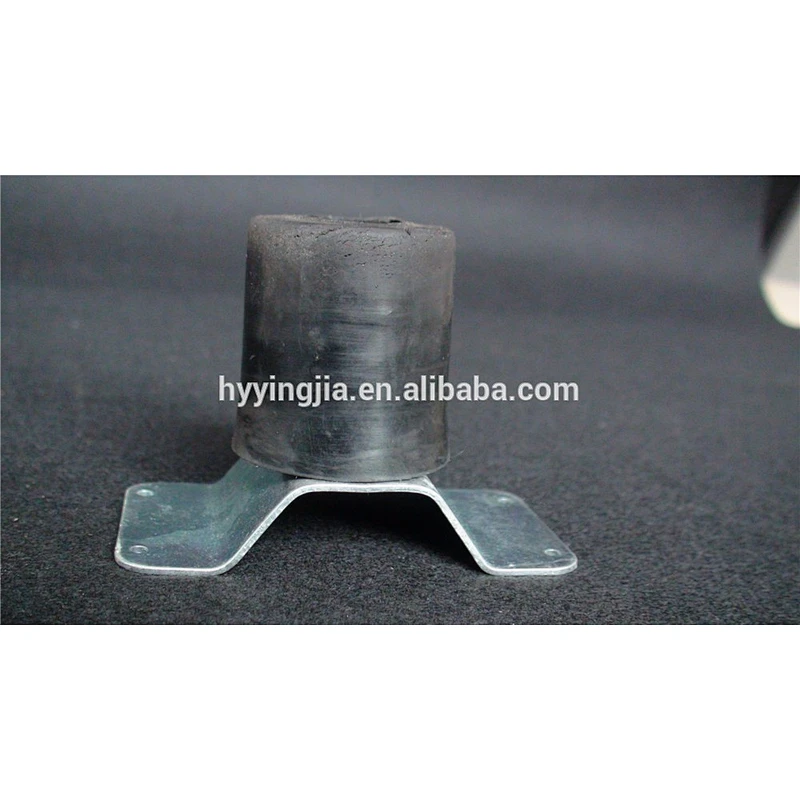 08321 Rubber Buffer With Steel Seat