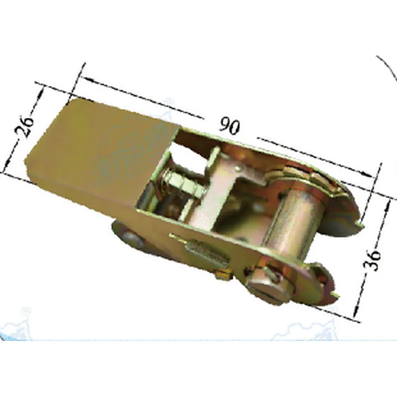 04104 Container truck cam ratchet buckle for strap