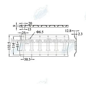 04504 Truck body parts Cargo E-Track