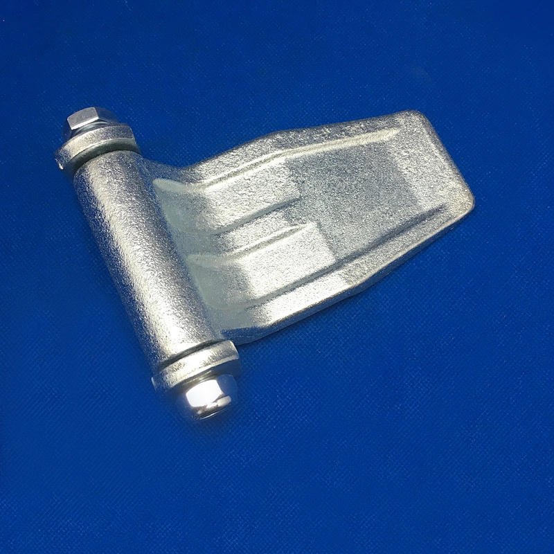 01166 Steel zinc plated forging container hinge