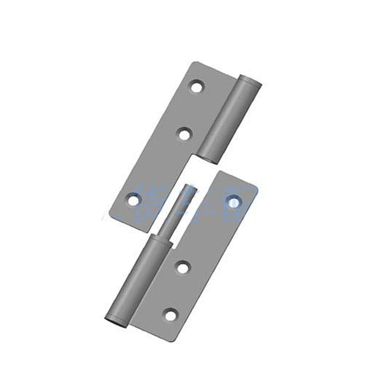 Utility truck door lock, Stainless steel outwards opening hinge