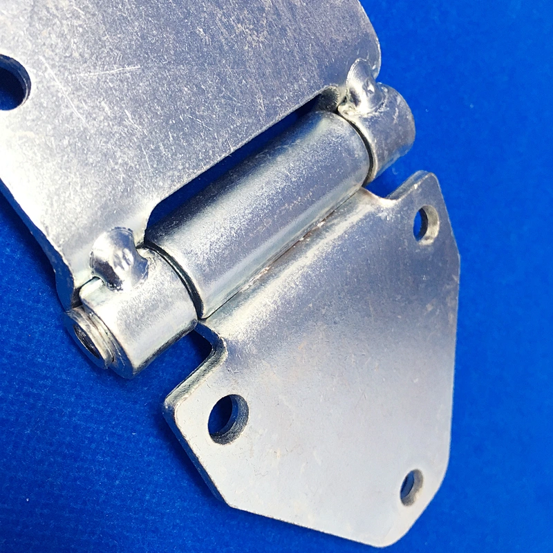 01142 Zinc plated hinge for truck bodi side door flat hinge