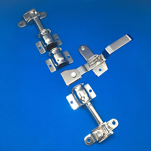 581121S Trailer Spare Parts Heavy Duty Sliding Truck Rear Door Lock in stainless steel