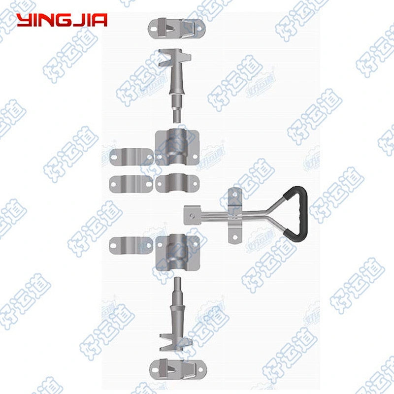 Van accessories spin lock milk truck rear door lock rod of automobile logistics lock