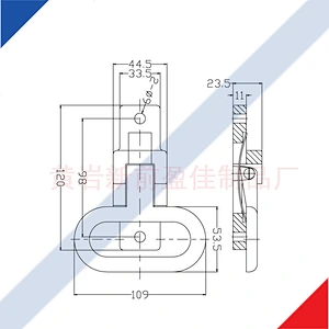 Van truck body parts steel folding foot step 08607