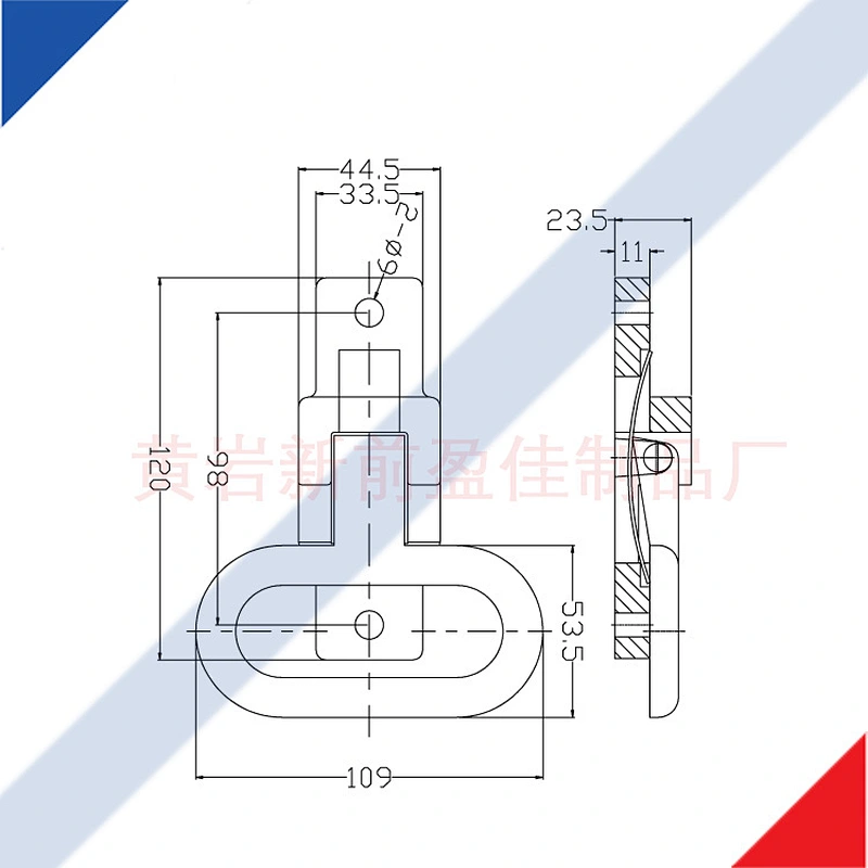 Van truck body parts steel folding foot step 08607